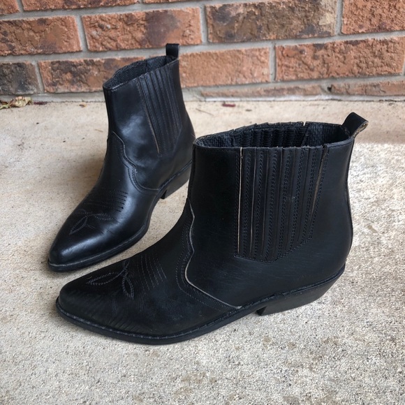 Black ankle boots - Picture 8 of 11